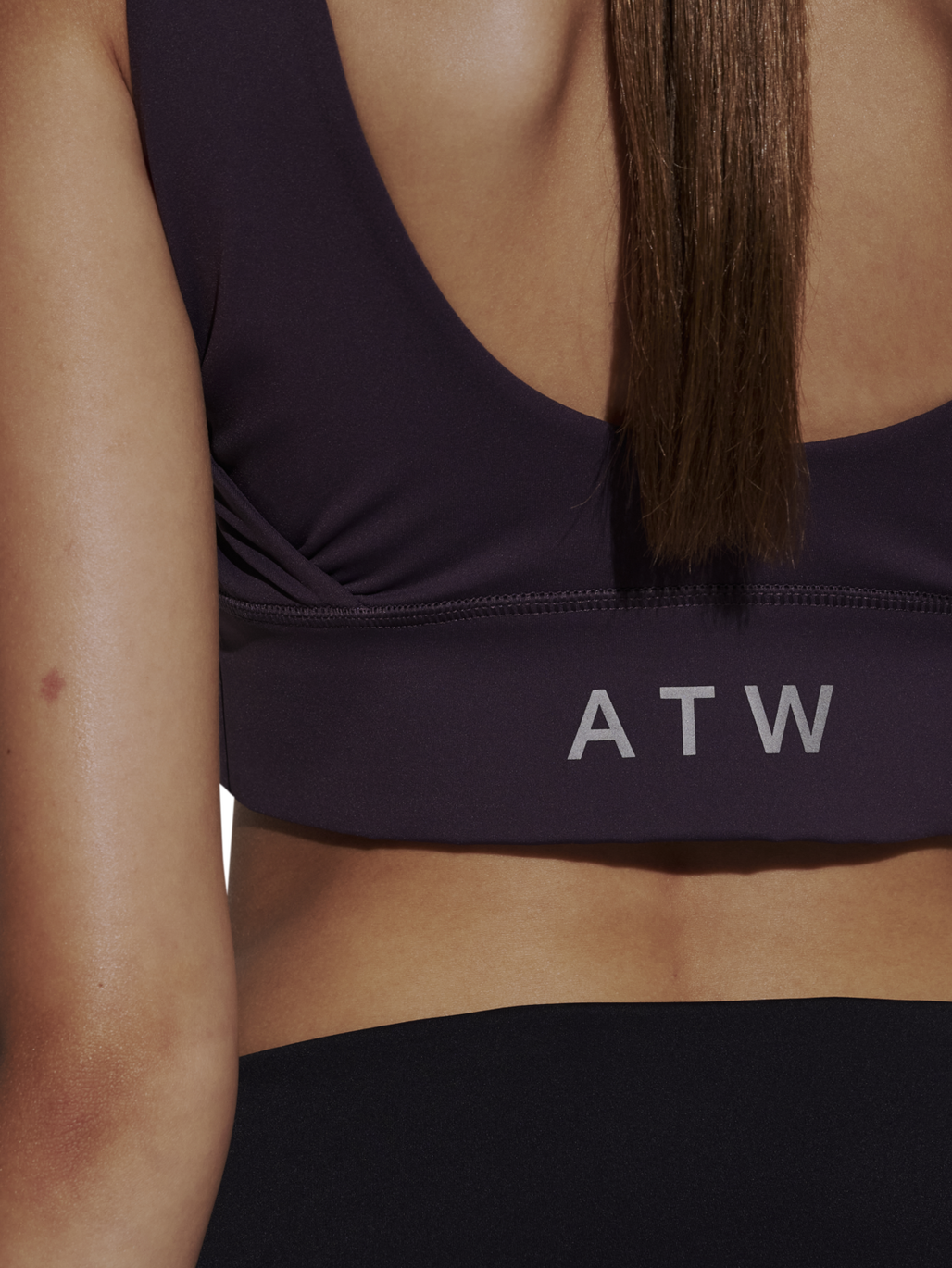 HALO WOMEN TRAINING BRA, SWEET GRAPE, model