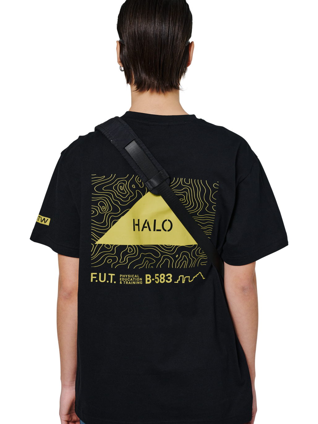 HALO AVIATION BAG, BLACK, model