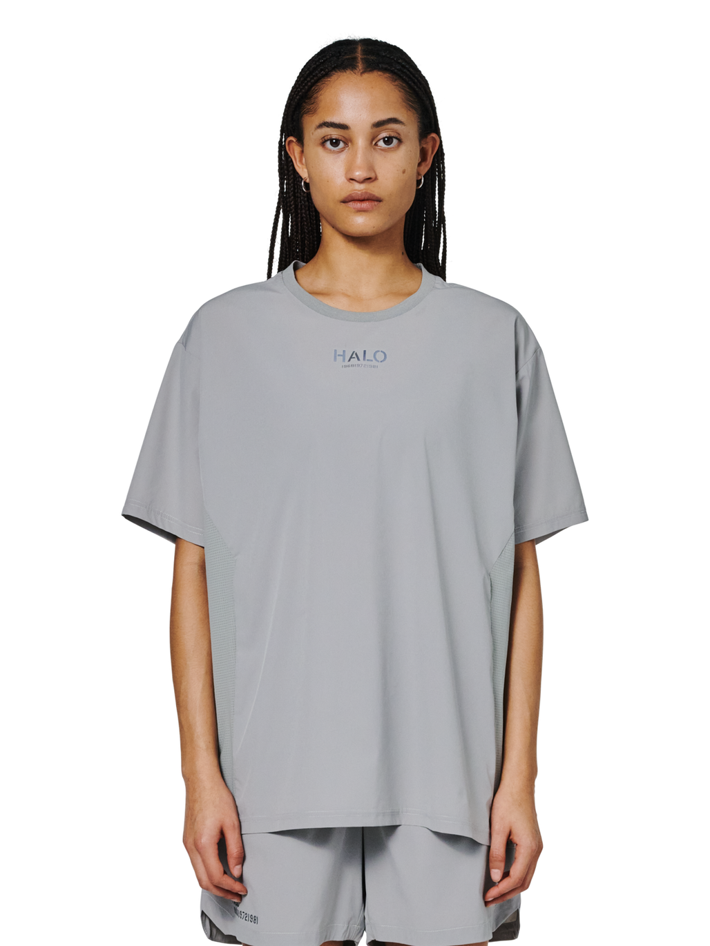 HALO SCOUT SS T-SHIRT, GRIFFIN, model