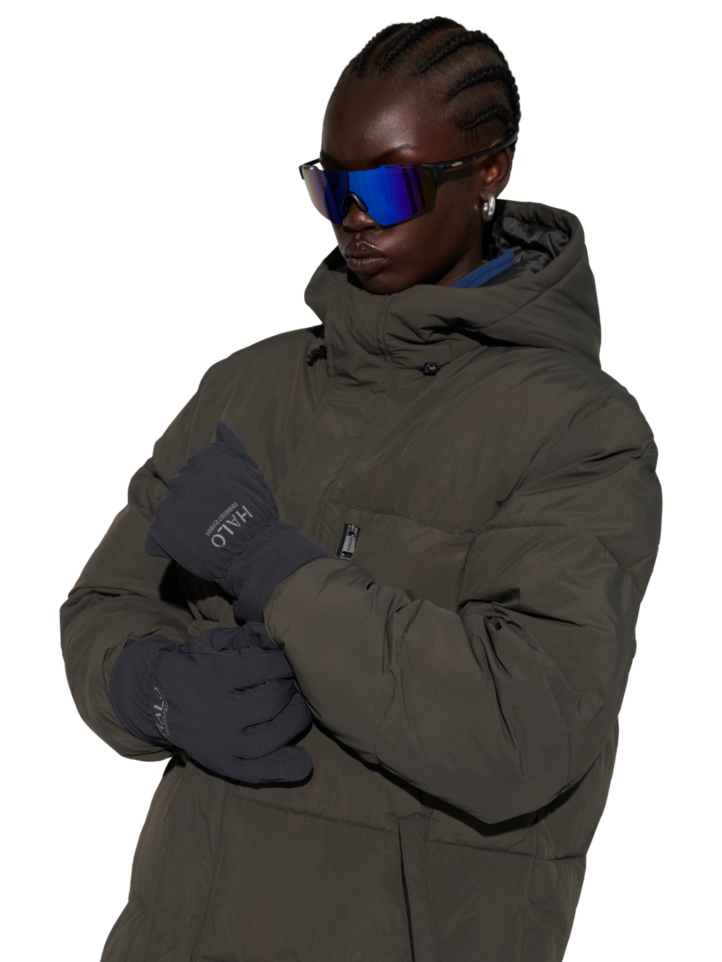 HALO GLOVE, BLACK, model