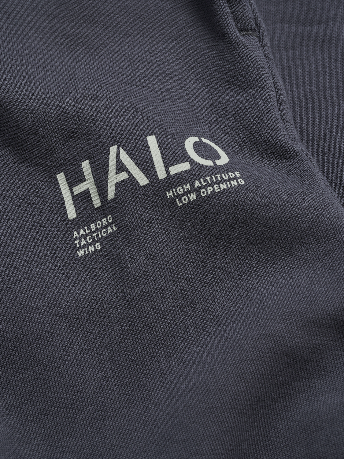 HALO COTTON SWEATPANTS, EBONY, packshot