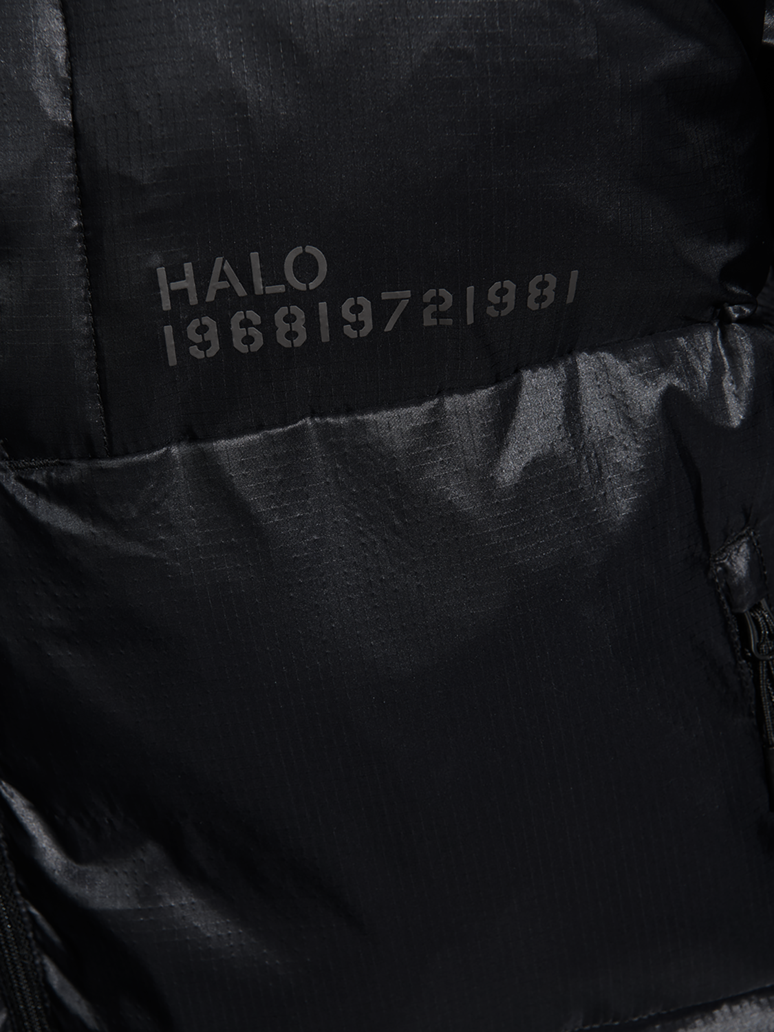 HALO TROOPER DOWN  JACKET, BLACK, packshot