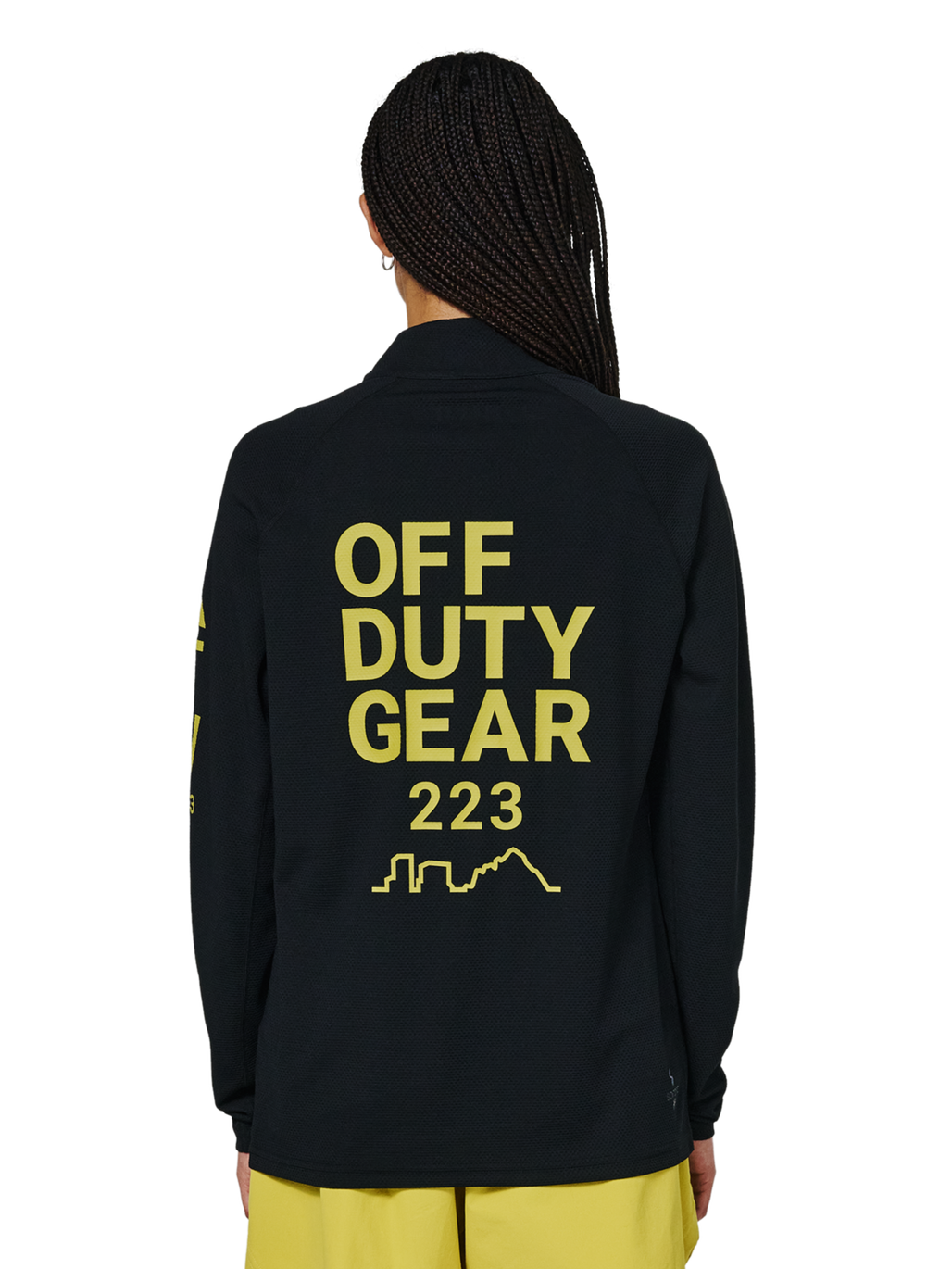 HALO SORONA HALF ZIP, BLACK, model