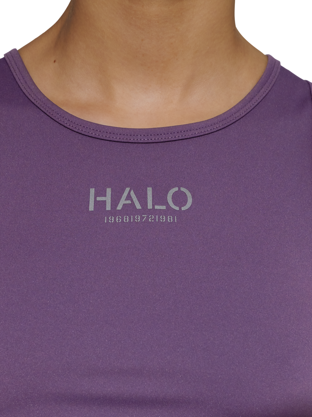 HALO WOMEN TRAINING TOP, SWEET GRAPE, model