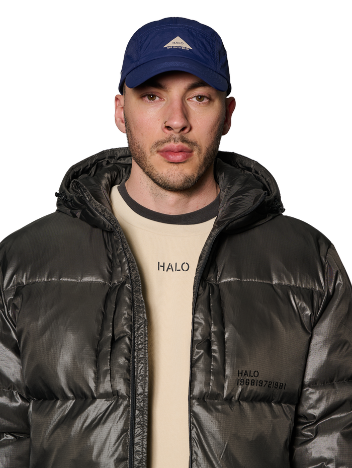 HALO TROOPER DOWN  JACKET, RAVEN, model