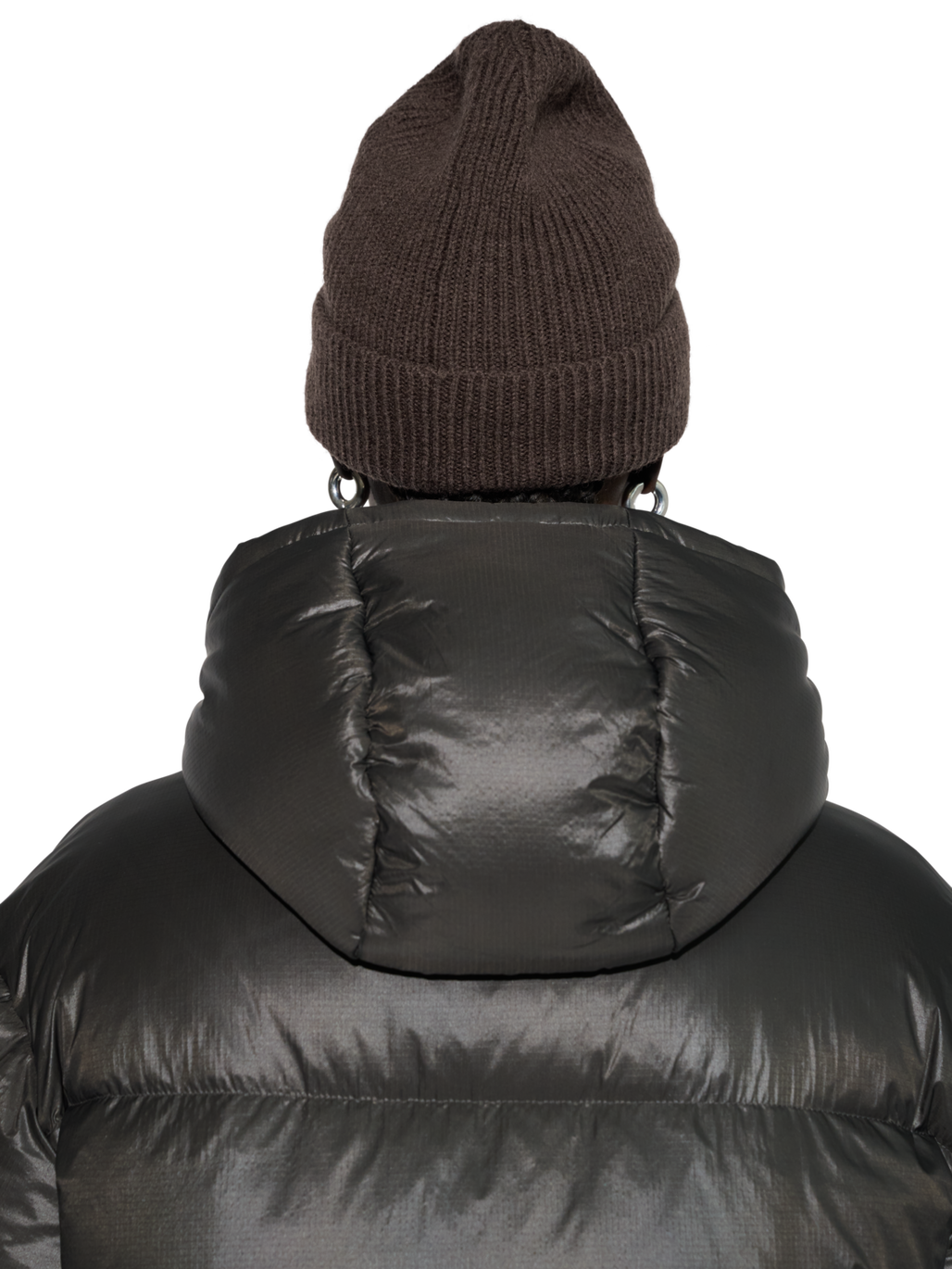 HALO WOOL MIX BEANIE, BRACKEN, model