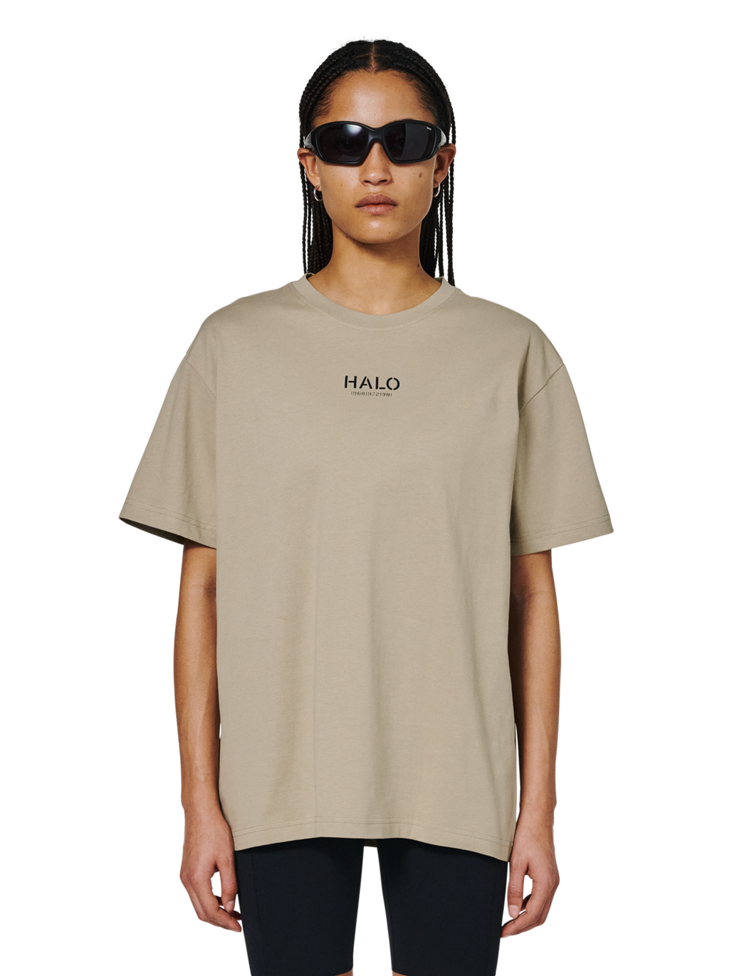 HALO GRAPHIC T-SHIRT 01, SENECA ROCK, model
