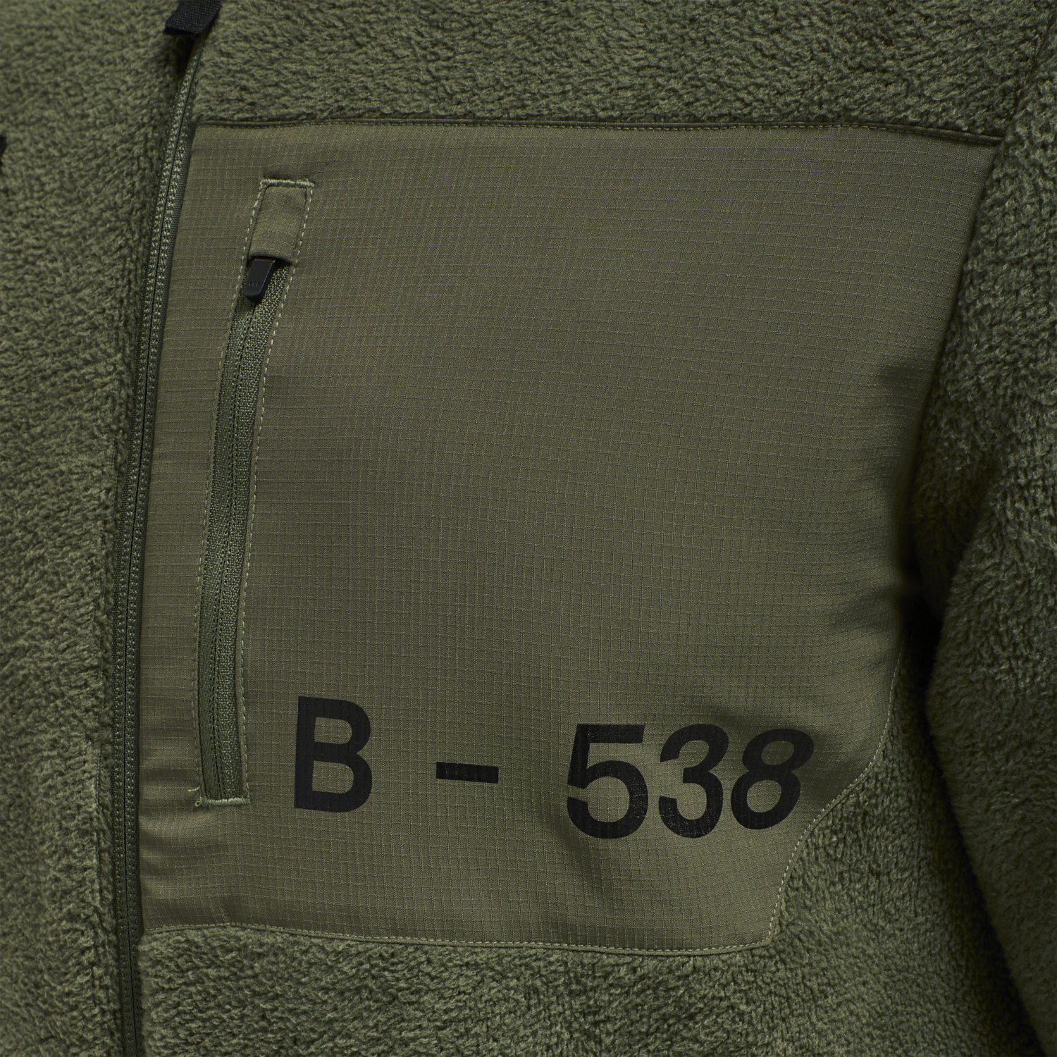 HALO FLEECE JACKET, WINTER MOSS, packshot