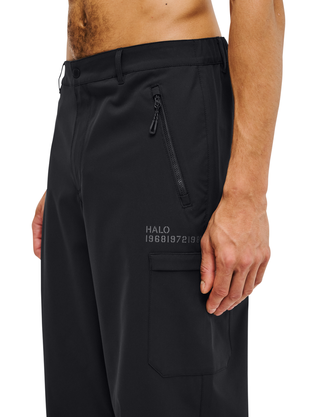HALO ENFORCER PANTS, BLACK, model