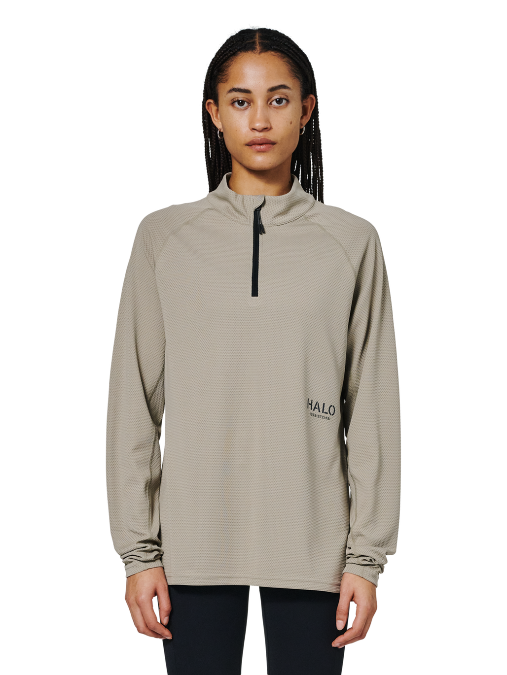 HALO SORONA HALF ZIP, SENECA ROCK, model