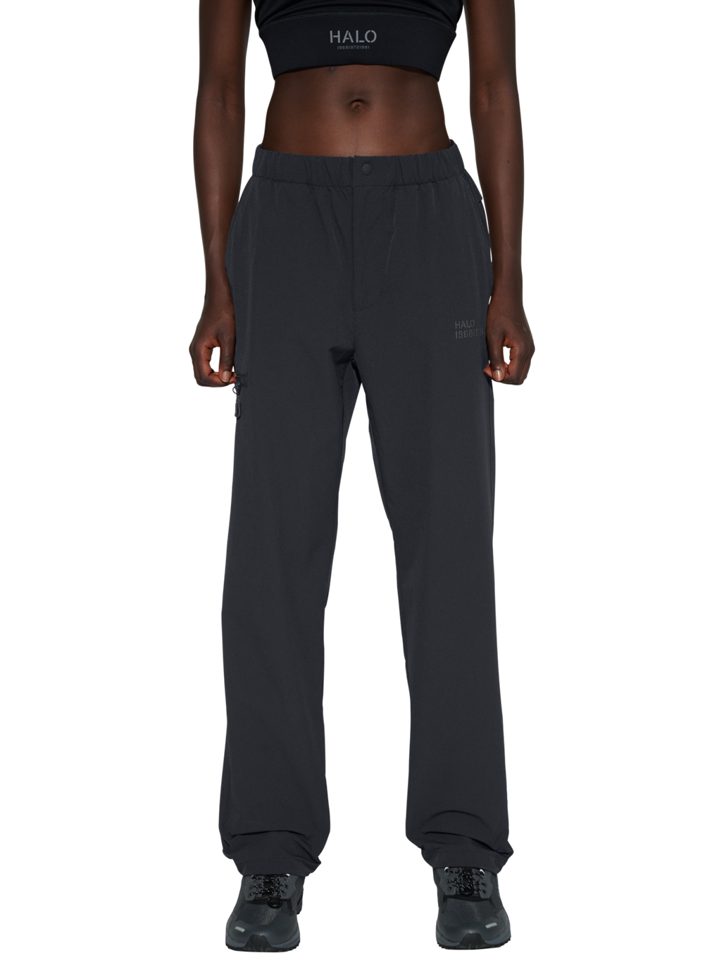HALO TACTICAL PANTS, BLACK, model