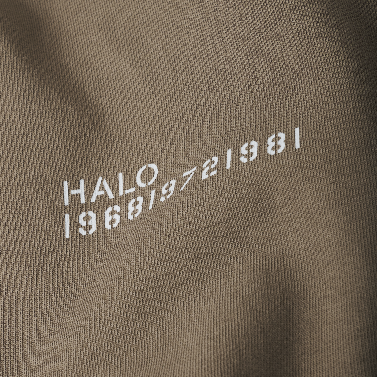 HALO COTTON CREW, MAJOR BROWN, packshot