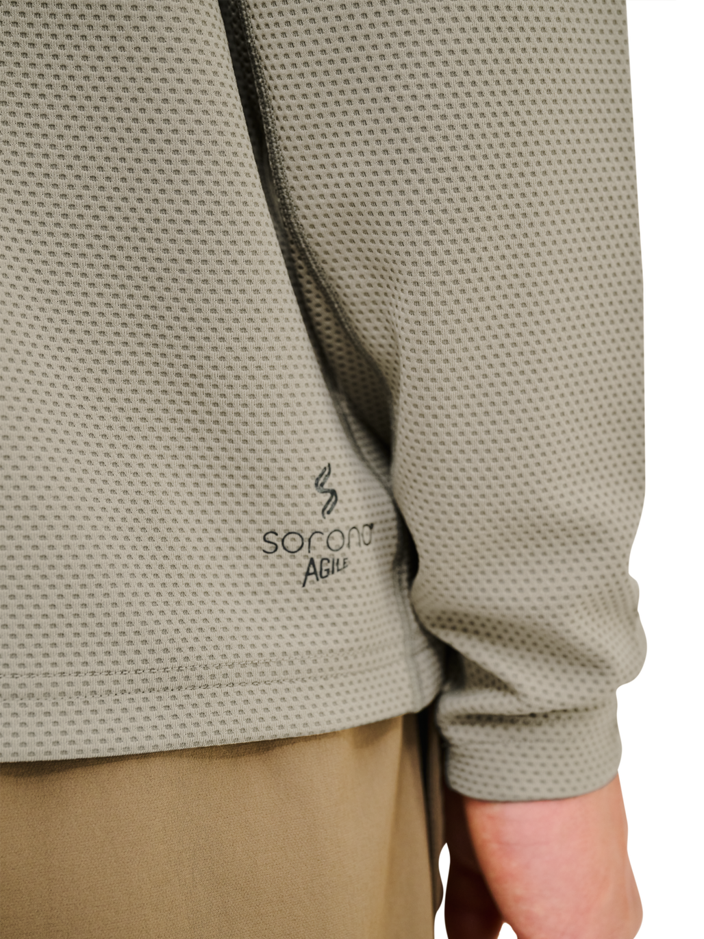 HALO SORONA HALF ZIP, SENECA ROCK, model