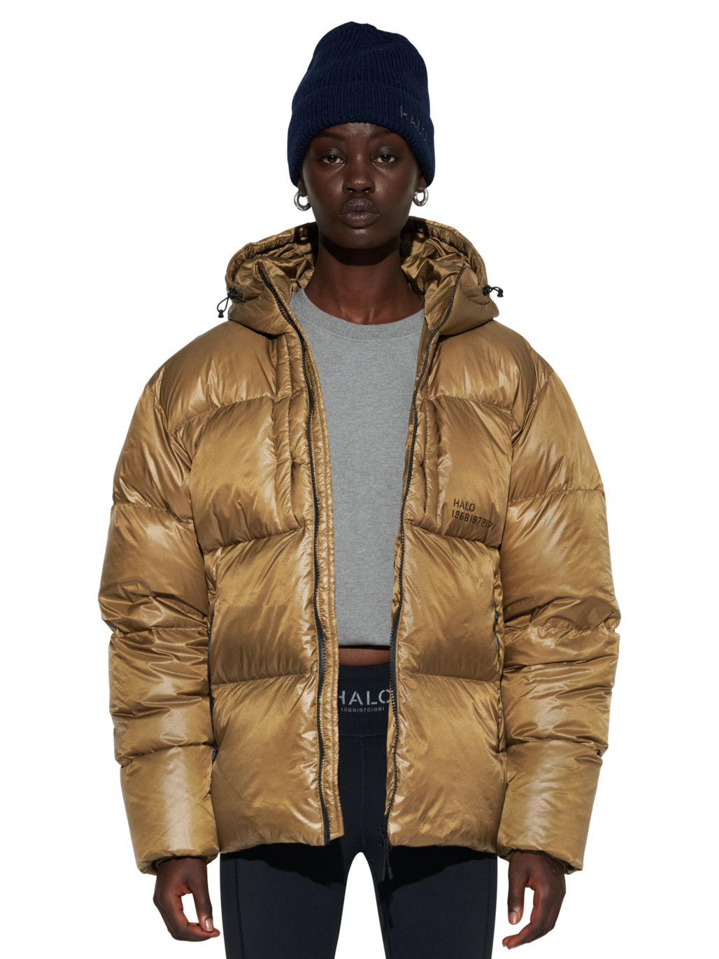 HALO TROOPER DOWN  JACKET, KANGAROO, model