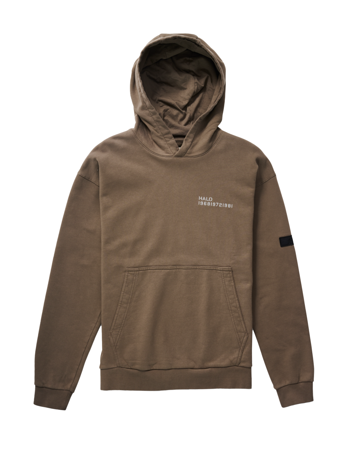 HALO COTTON HOODIE, MAJOR BROWN, packshot