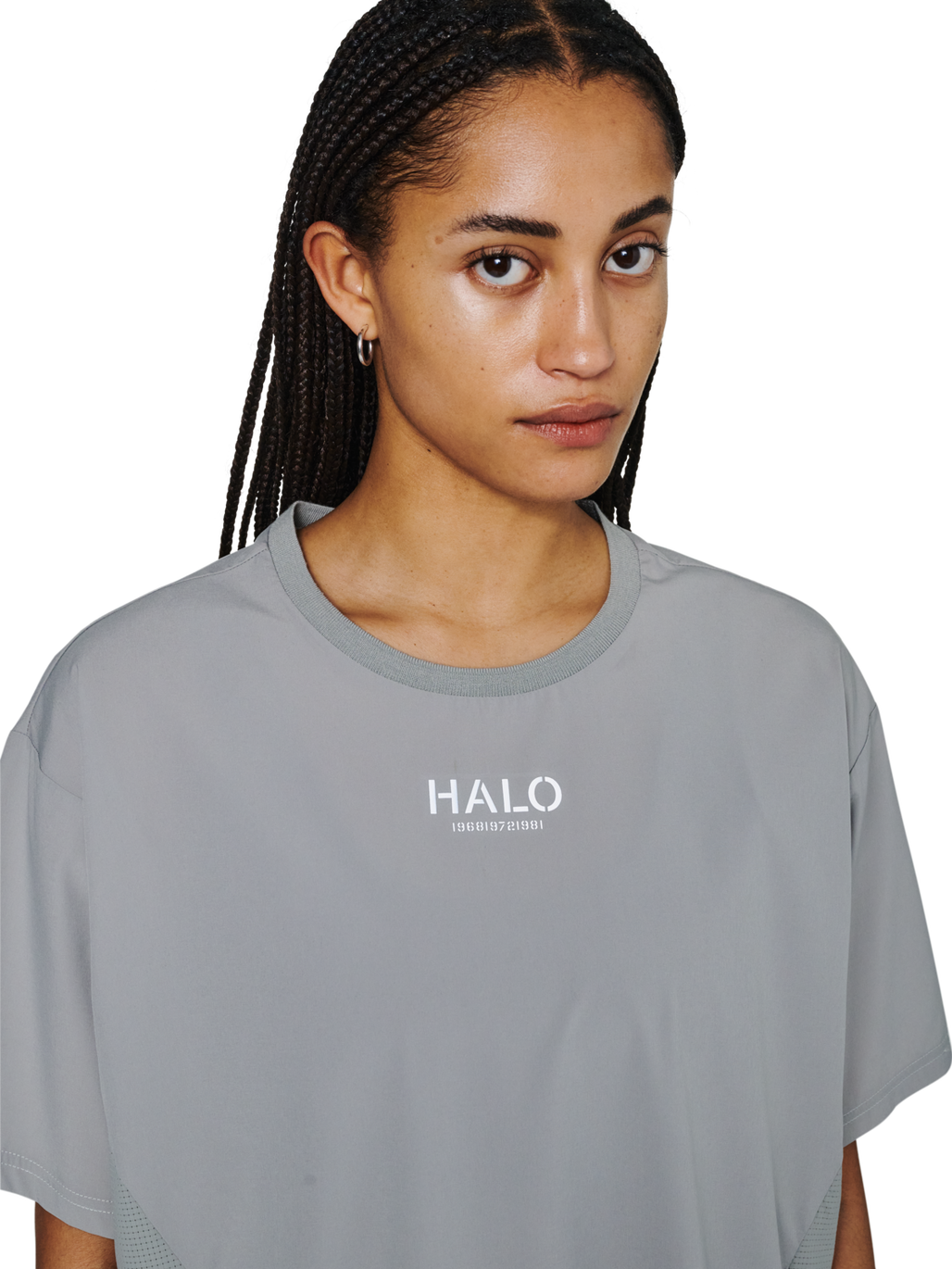 HALO SCOUT SS T-SHIRT, GRIFFIN, model