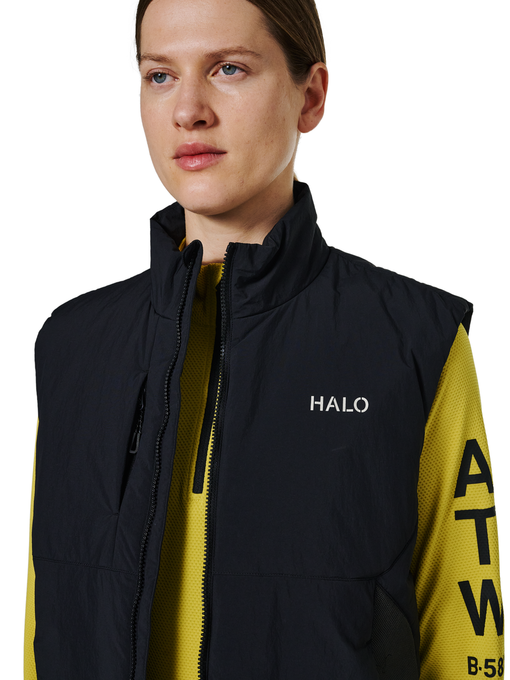 HALO AVIATION VEST, BLACK, model