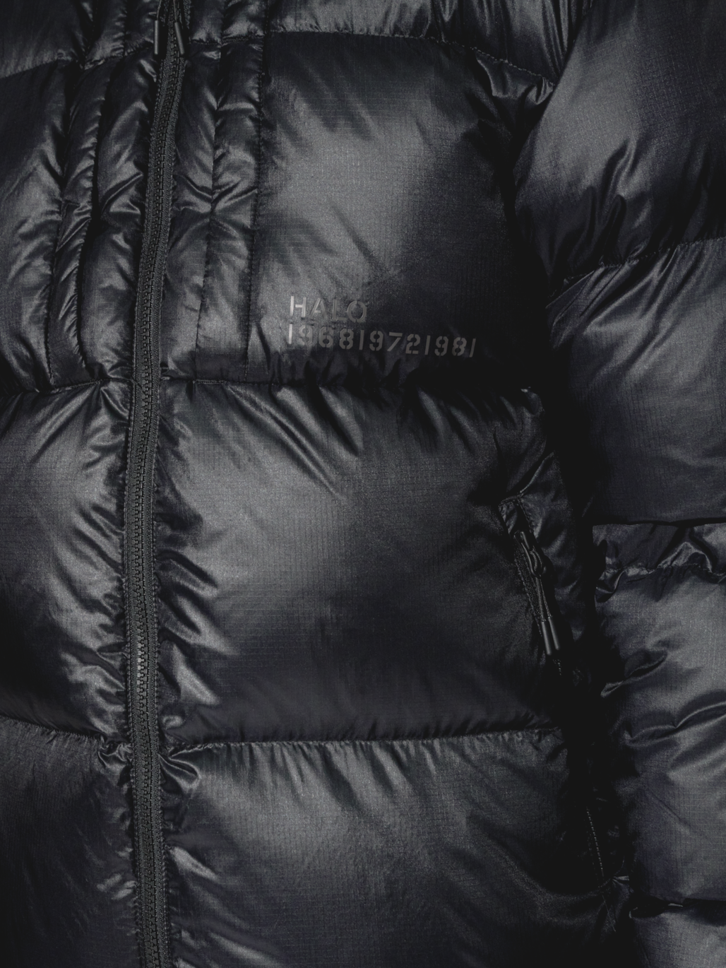 HALO TROOPER DOWN  JACKET, BLACK, model