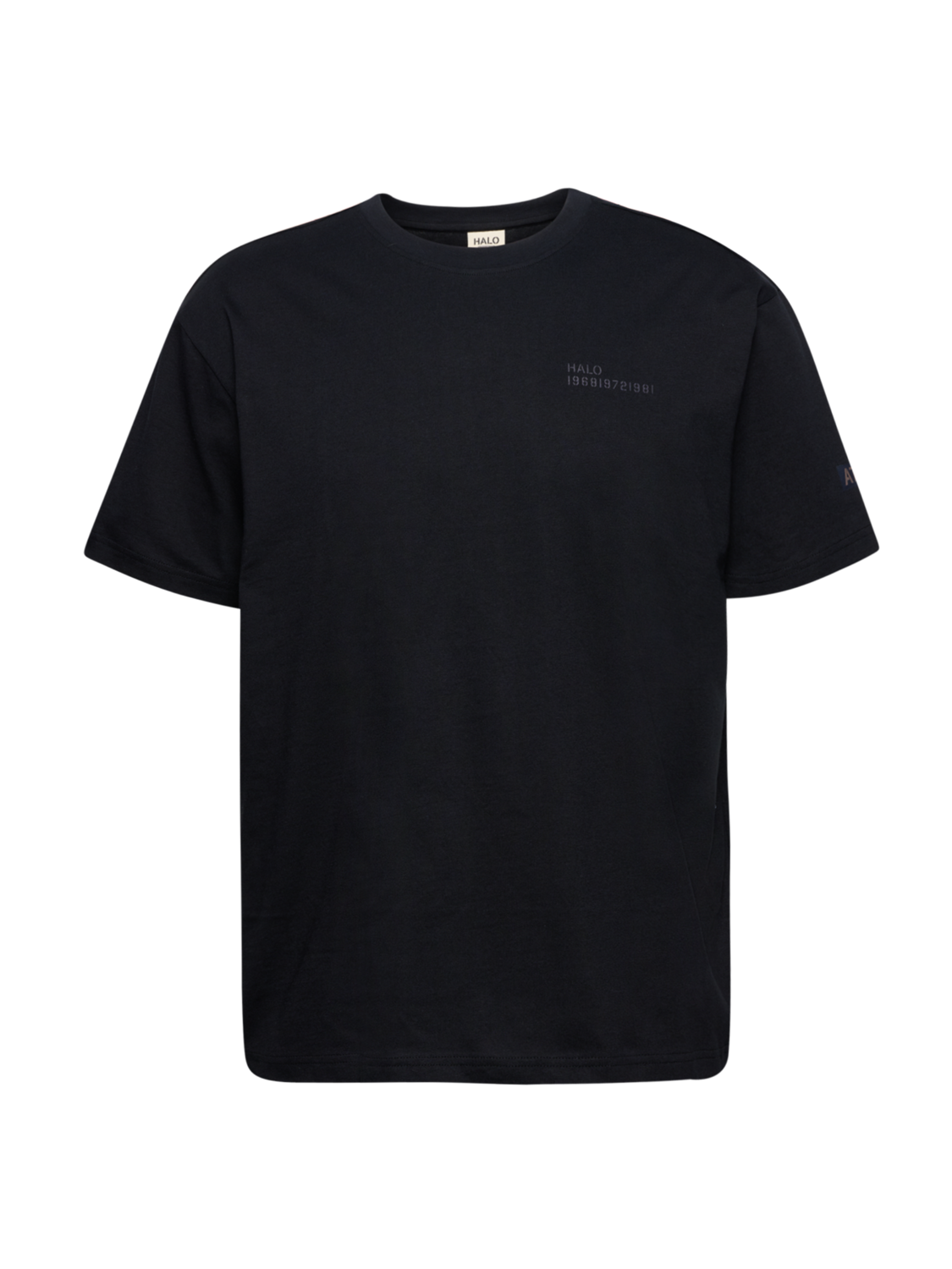 HALO GRAPHIC T-SHIRT, BLACK, packshot