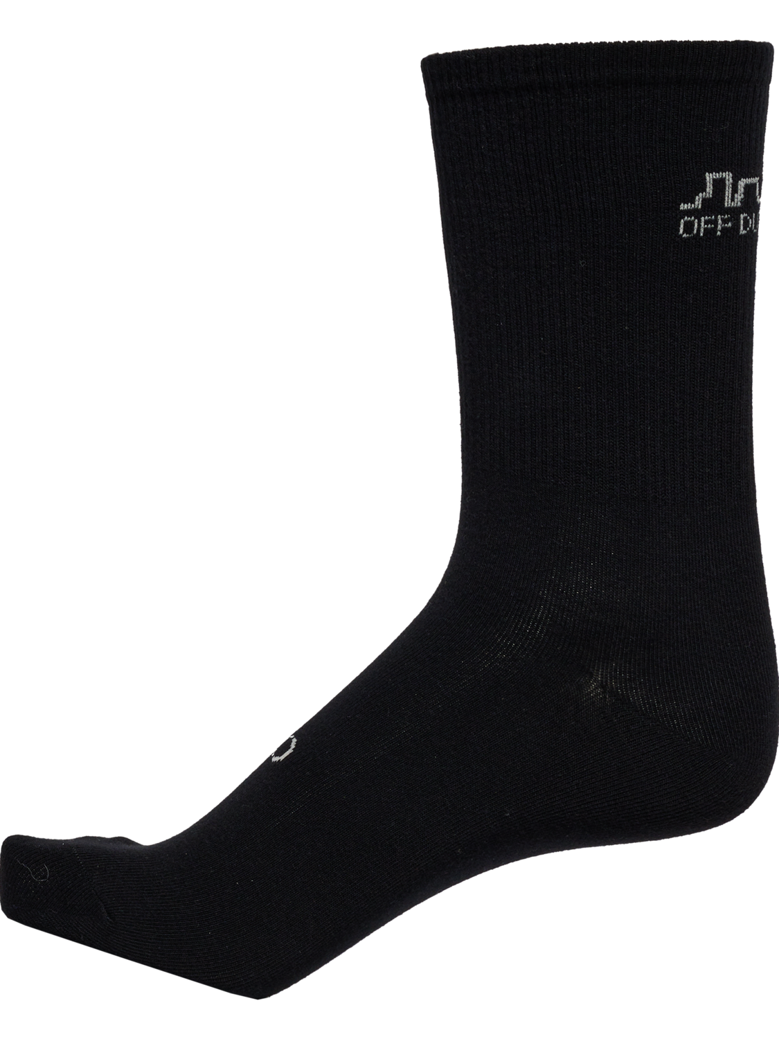 HALO COTTON SOCKS, BLACK/SILVER LINING, packshot