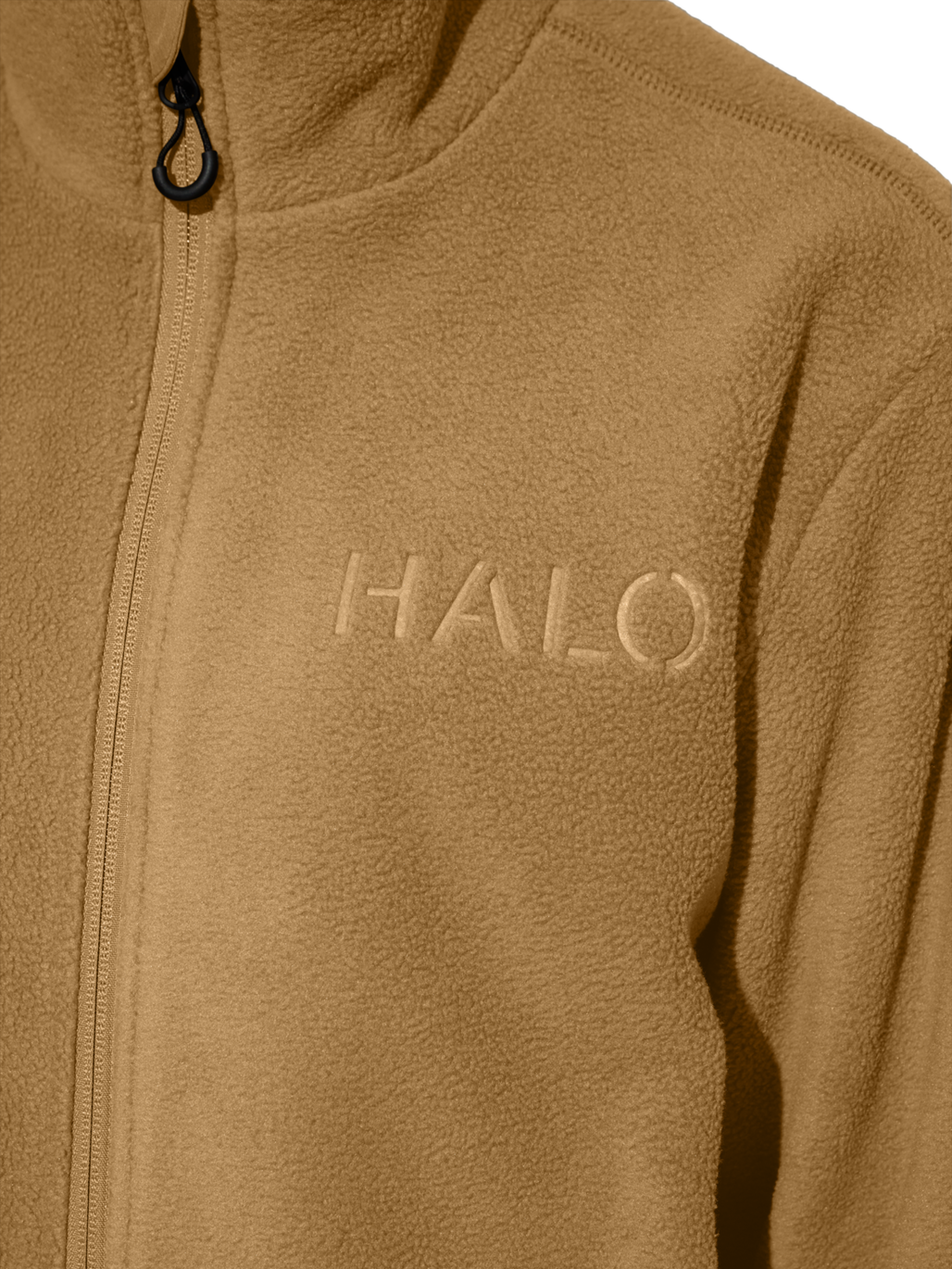 HALO ATW TEDDY FLEECE JACKET, KANGAROO, model