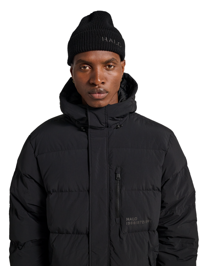 HALO MOUNTAIN DOWN JACKET, BLACK, model