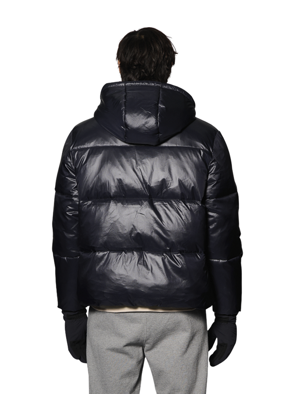 HALO TROOPER DOWN  JACKET, BLACK, model