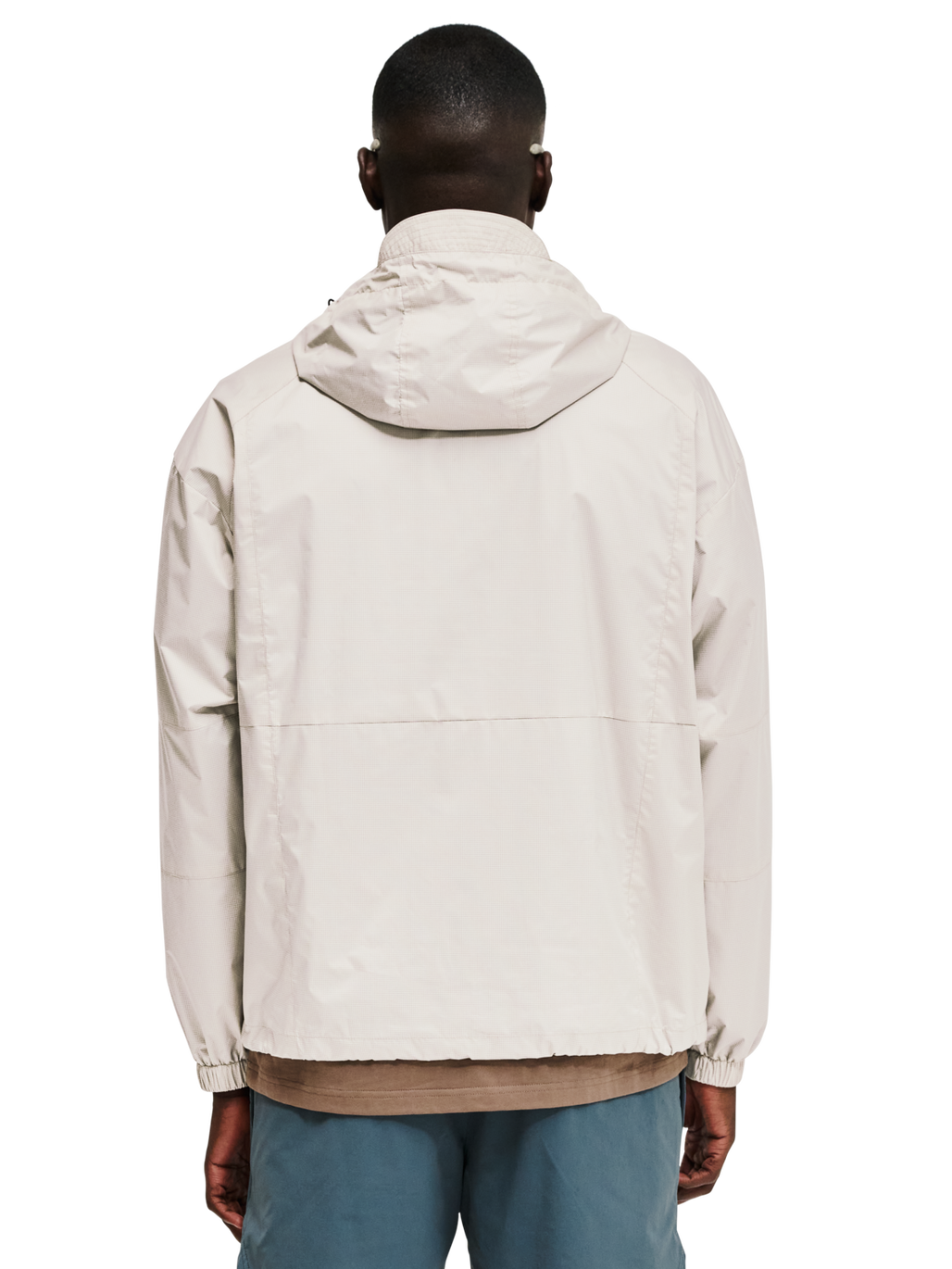 HALO DEFENSE ANORAK, SILVER LINING, model