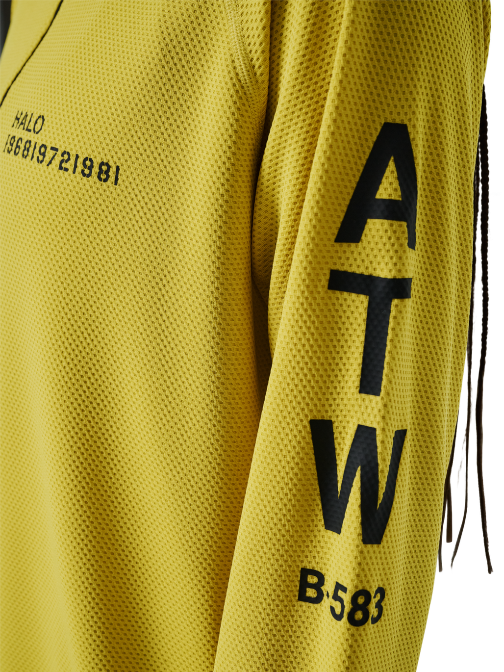 HALO SORONA HALF ZIP, WARM OLIVE, model