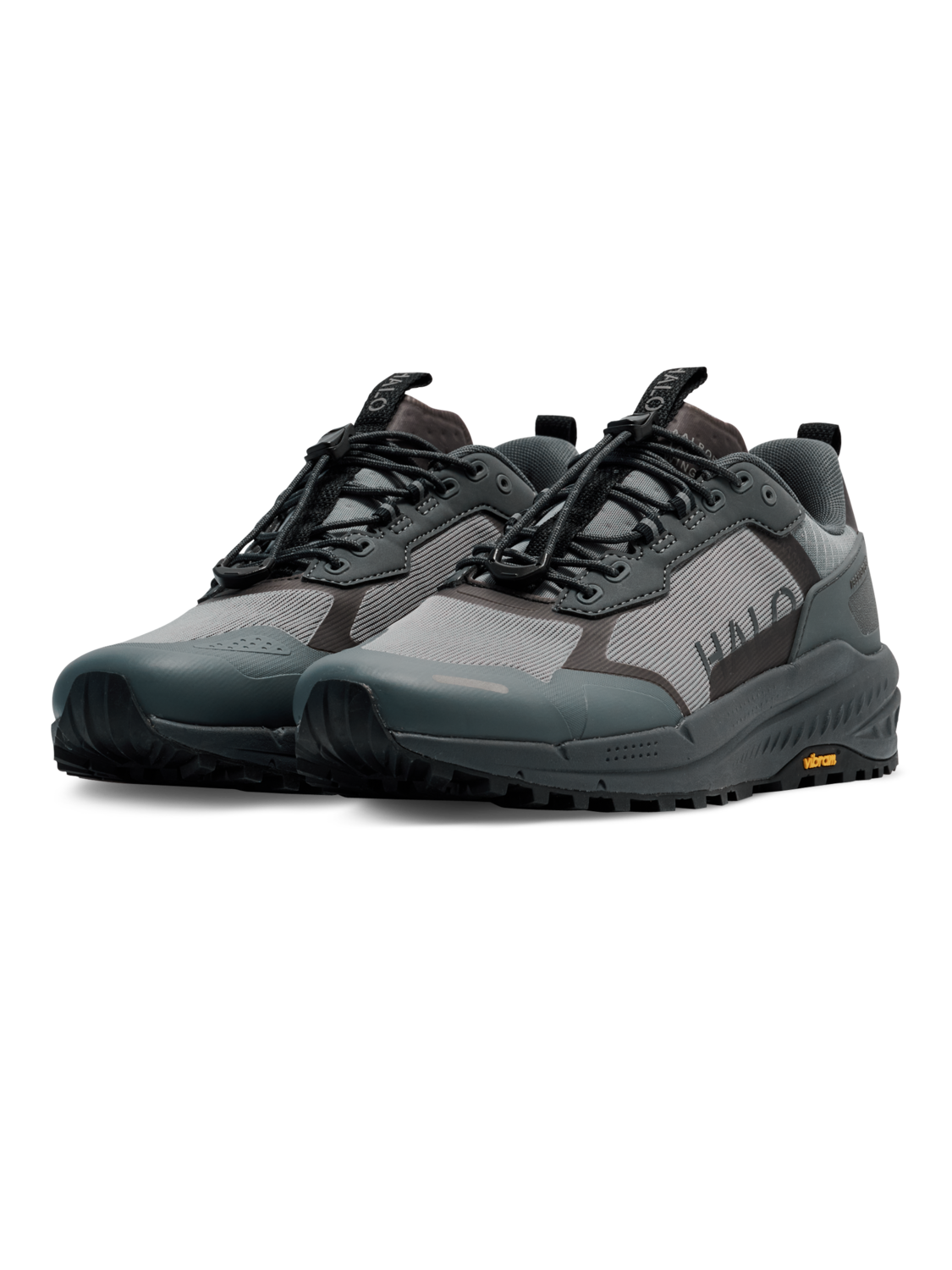 HALO TRAIL SNEAKER, SHARKSKIN/BLACK, packshot