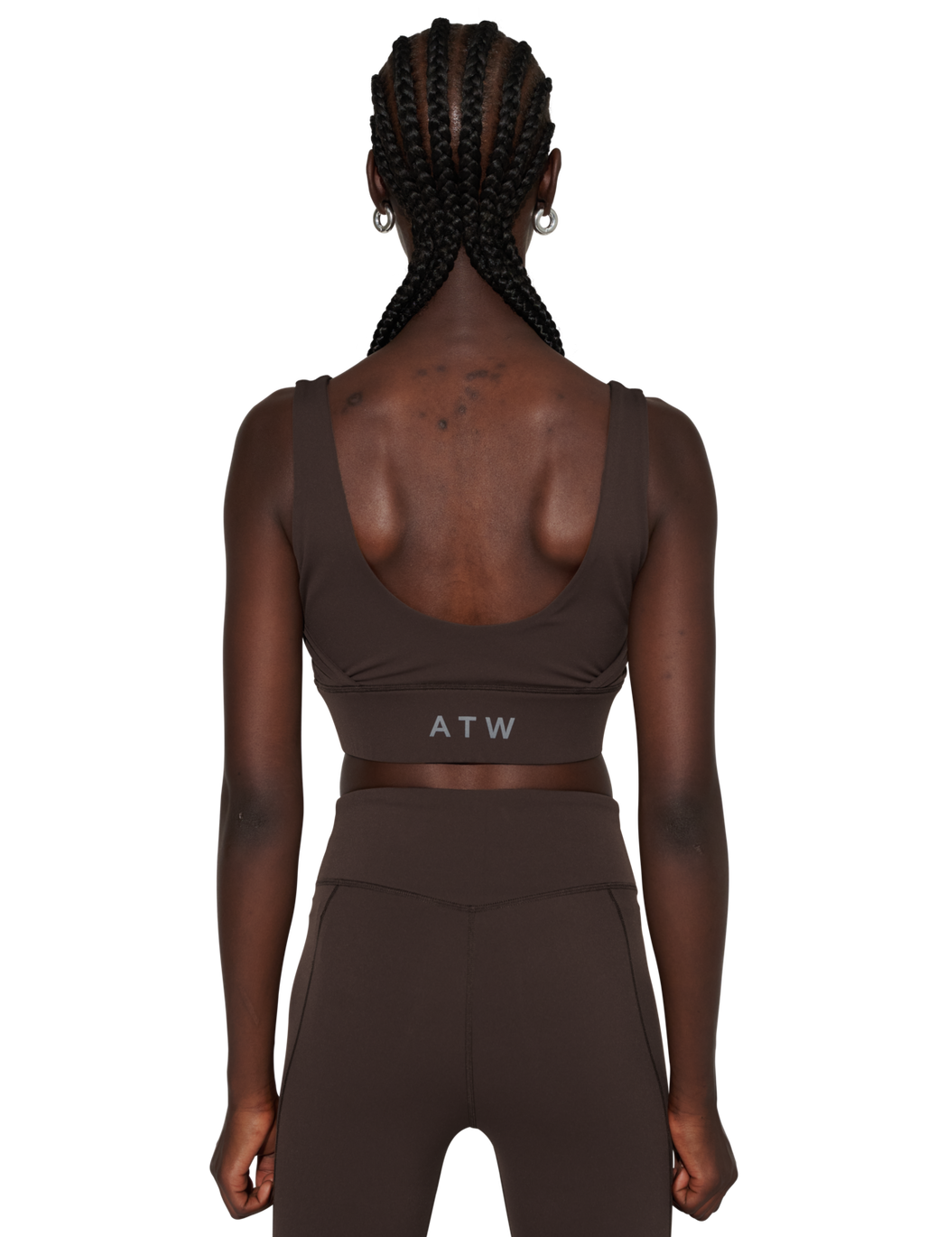 HALO WOMEN TRAINING BRA, BRACKEN, model