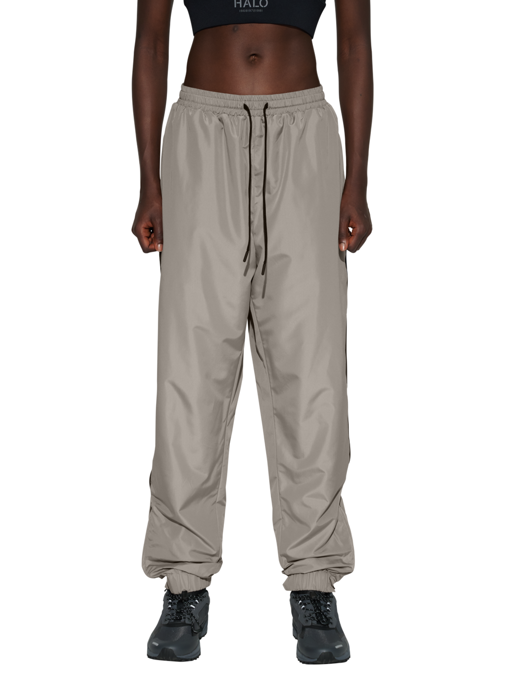 HALO TRACKSUIT  PANTS, MOURNING DOVE, model