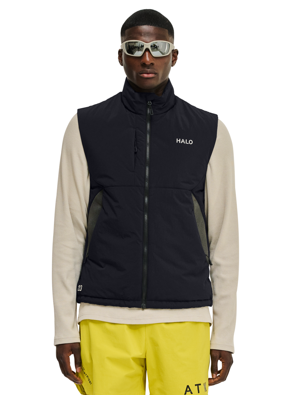 HALO AVIATION VEST, BLACK, model