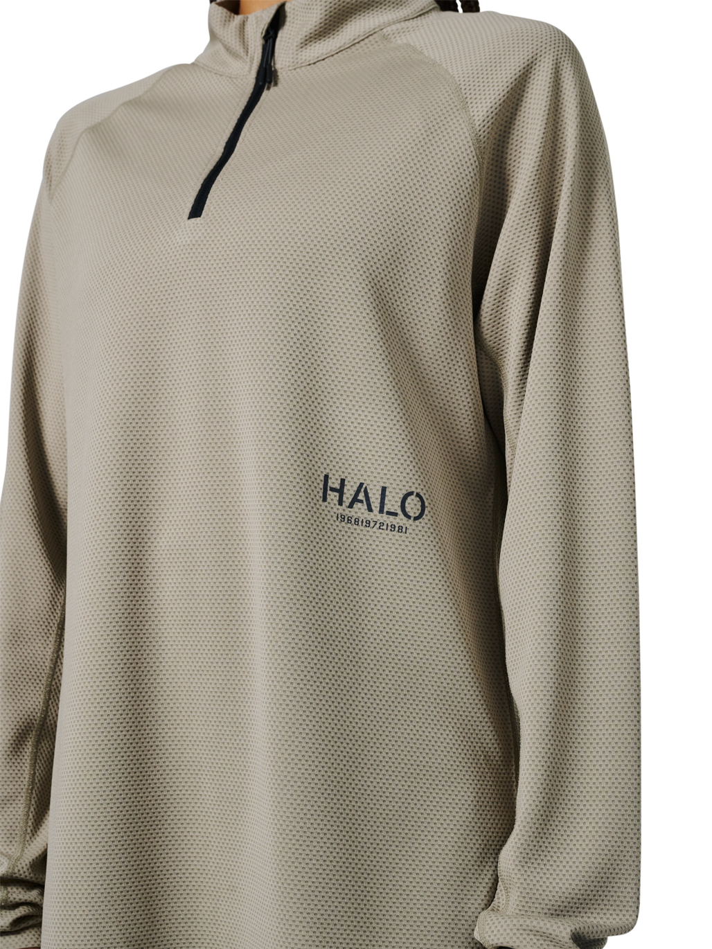 HALO SORONA HALF ZIP, SENECA ROCK, model