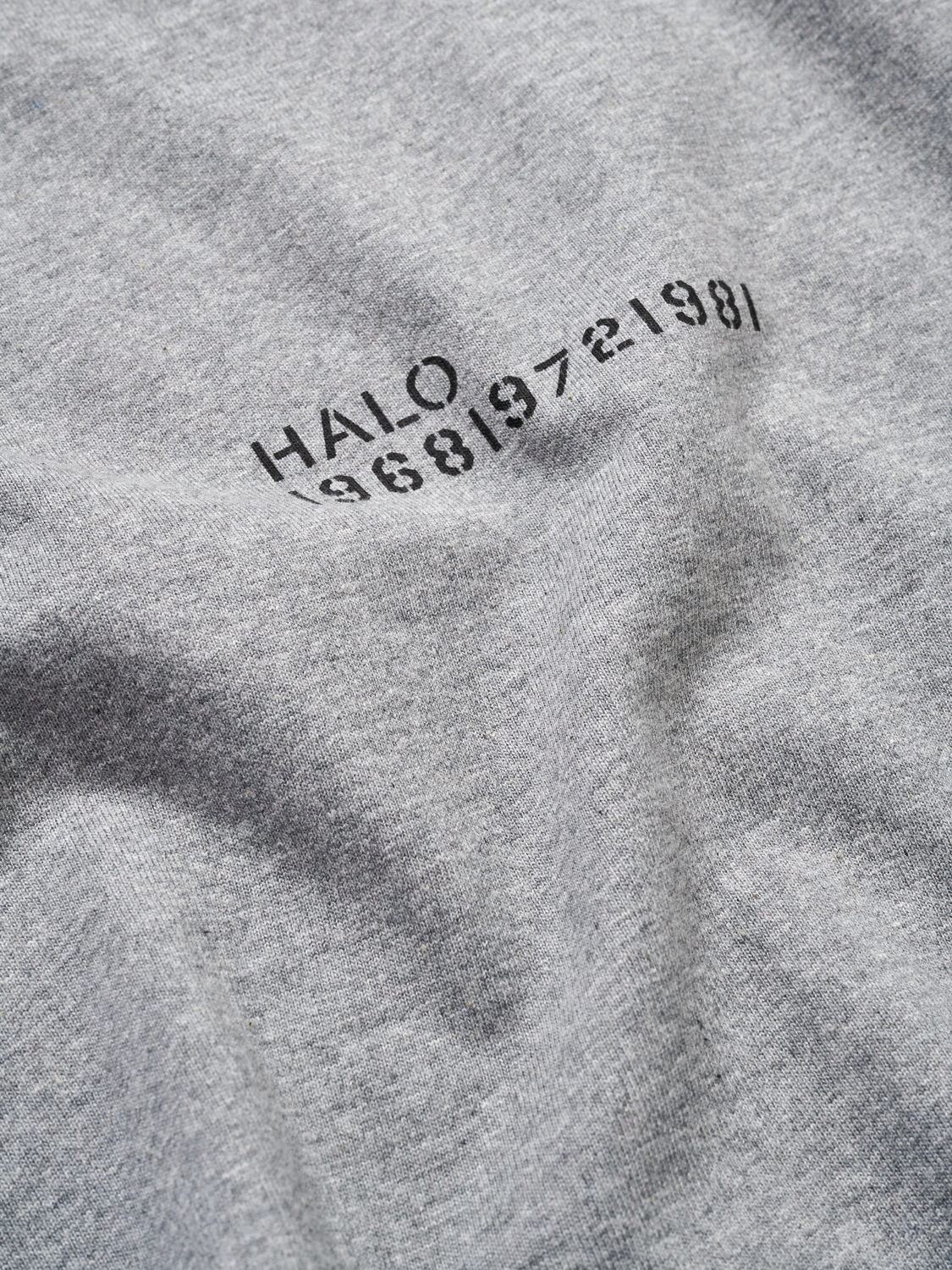 HALO ESSENTIAL T-SHIRT, GREY MELANGE/GREY MELANGE, packshot