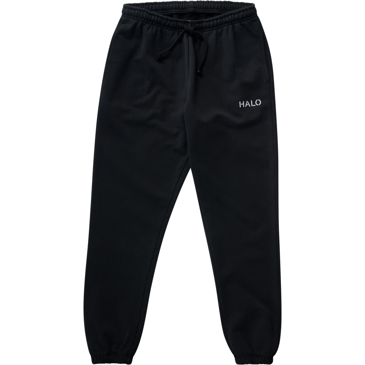 HALO GRAPHIC SWEATPANTS, BLACK, packshot