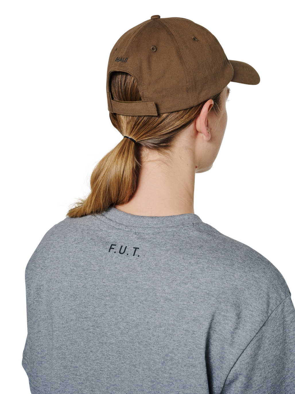 HALO COTTON CAP, CHOCOLATE CHIP, model