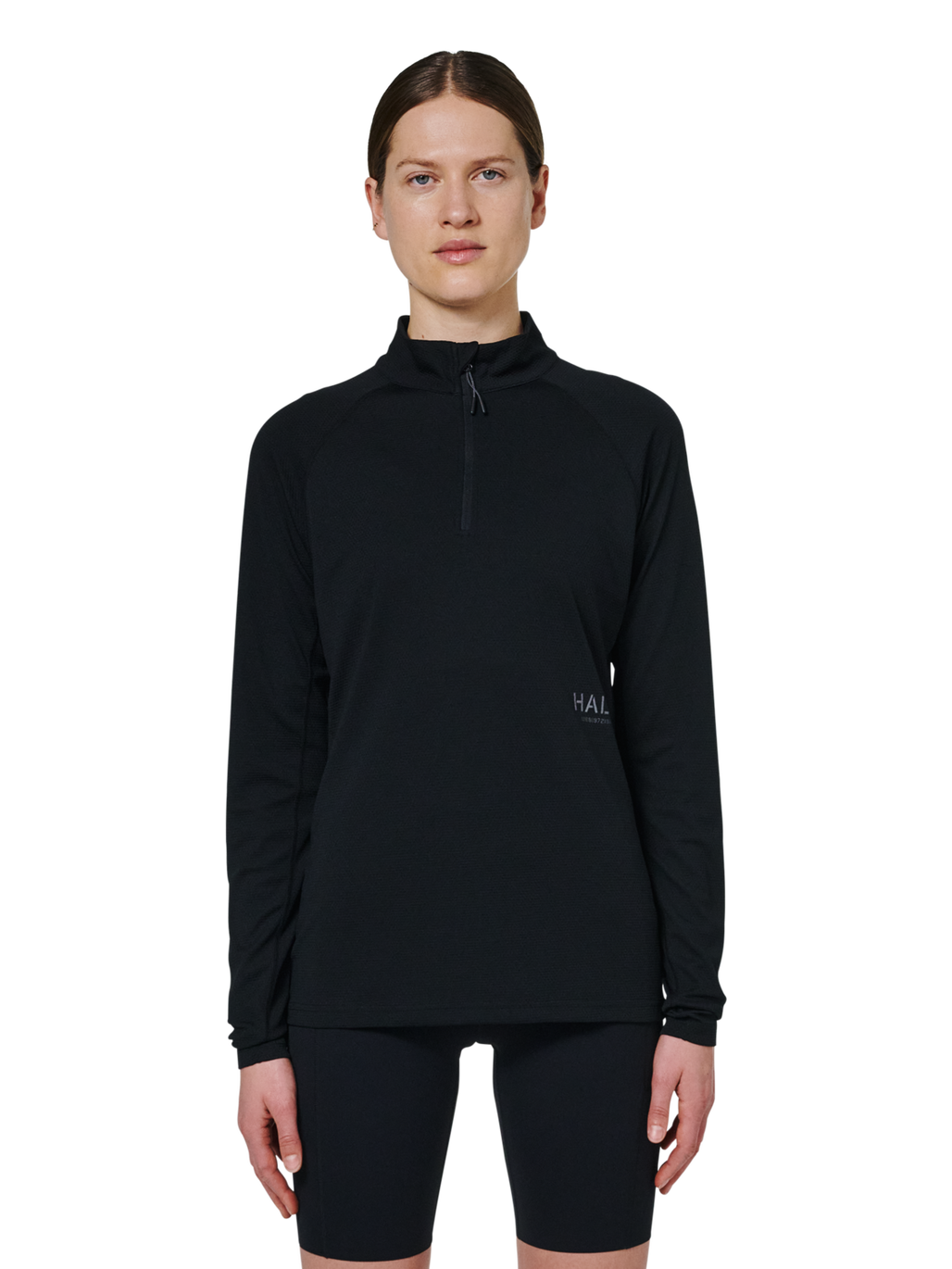 HALO SORONA HALF ZIP, BLACK, model