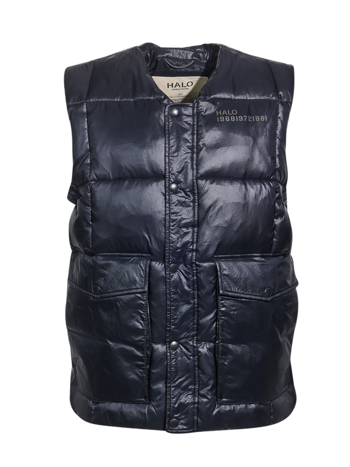 HALO TROOPER DOWN VEST, BLACK, packshot