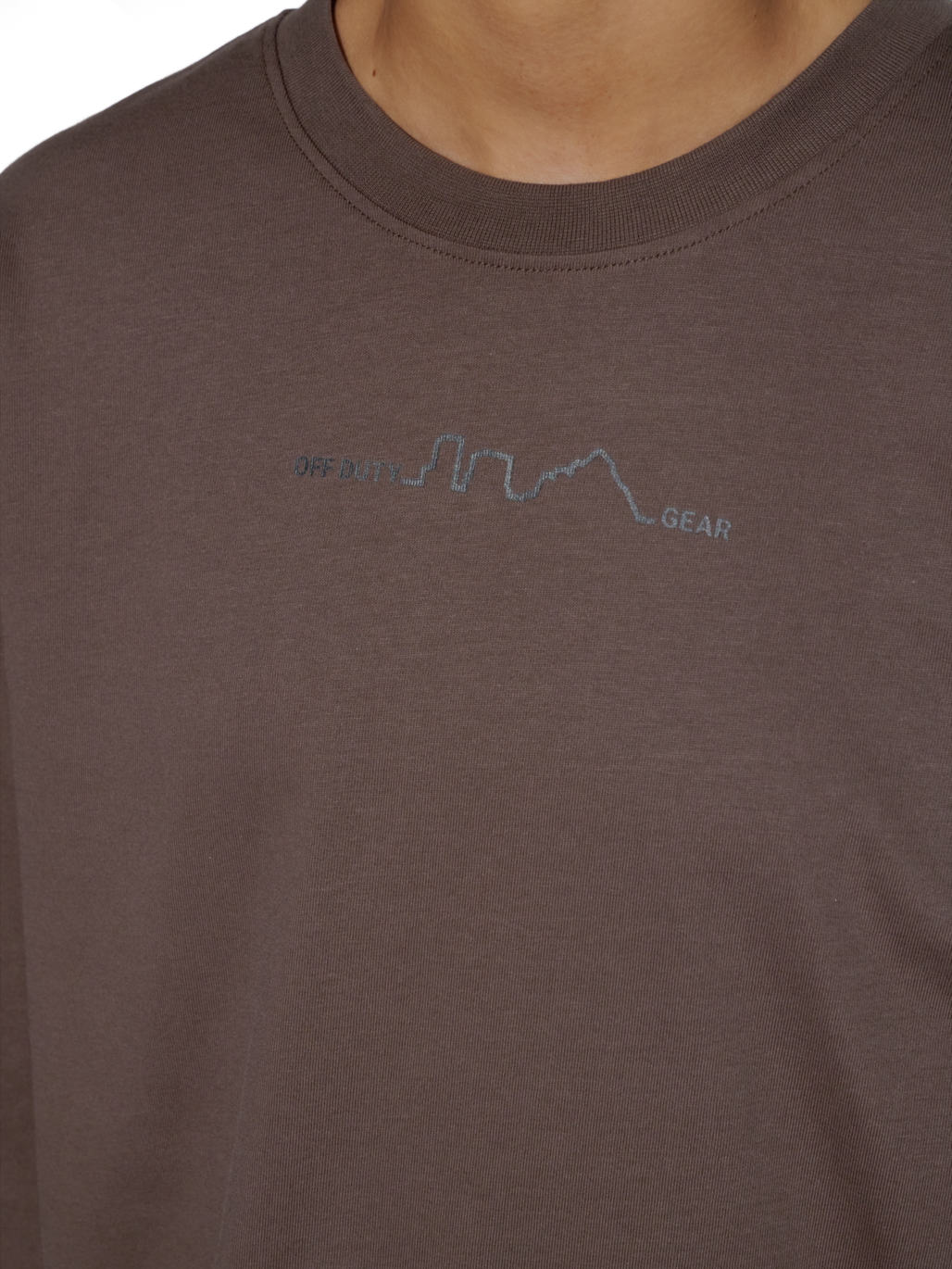 HALO GRAPHIC L/S T-SHIRT 02, BRACKEN, model