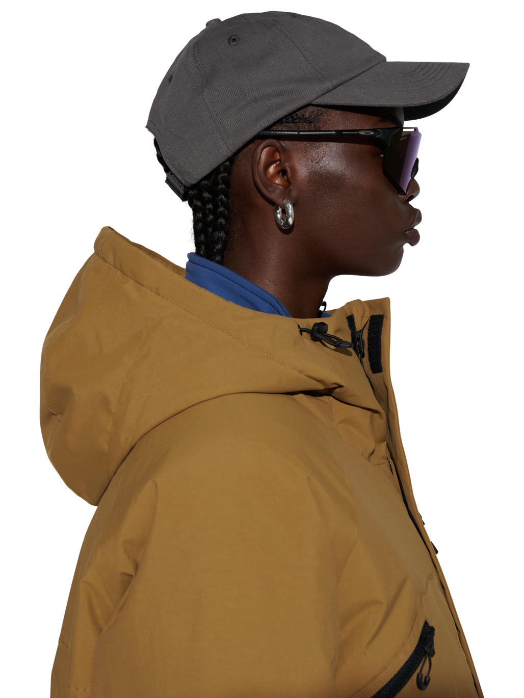 HALO COTTON CAP, RAVEN/RAVEN, model