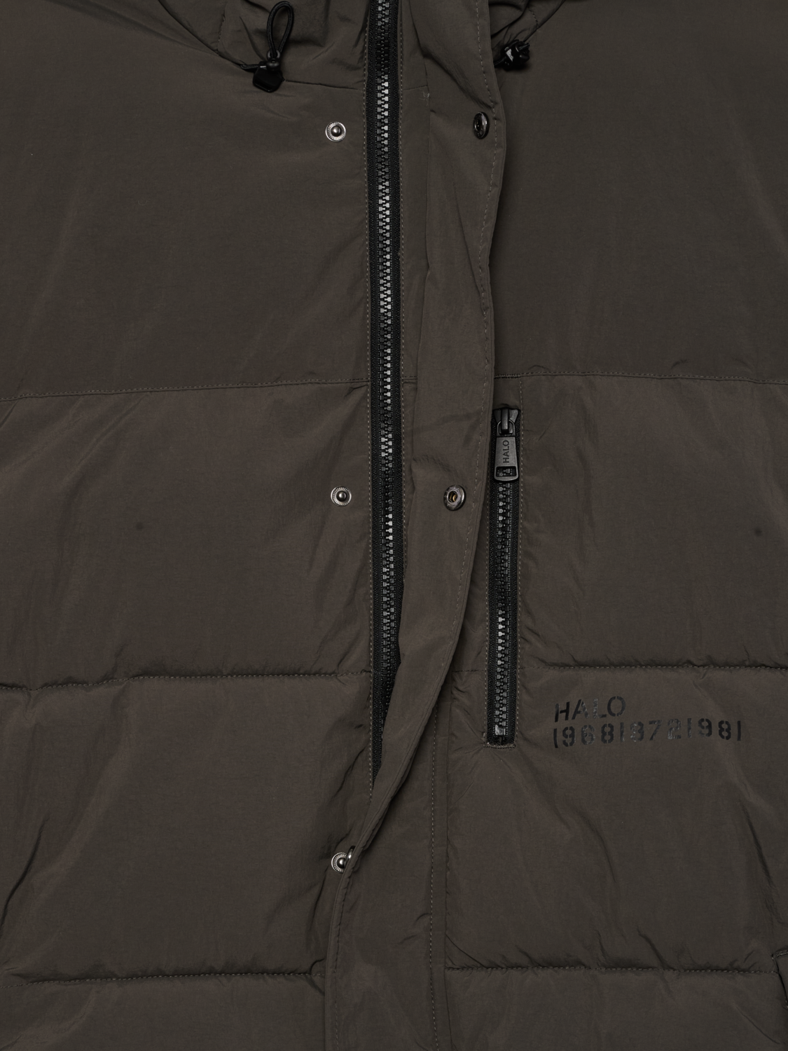 HALO MOUNTAIN DOWN JACKET, RAVEN, packshot