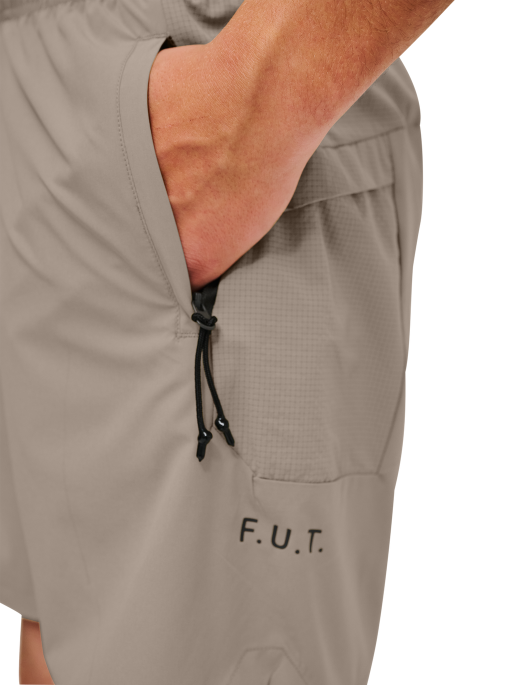 HALO SCOUT SHORTS, SENECA ROCK, model