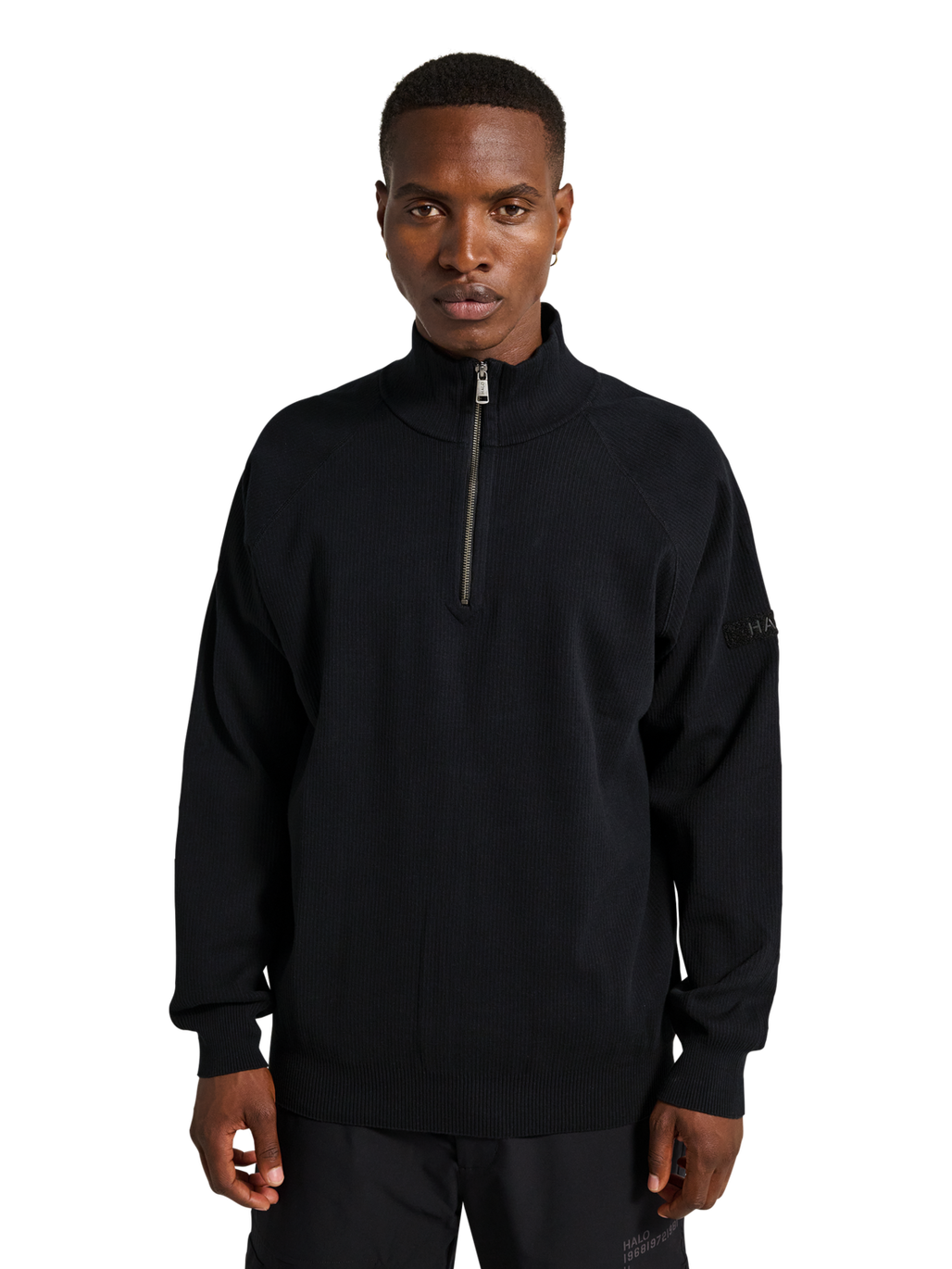 HALO INFANTRY HALF ZIP, BLACK, model