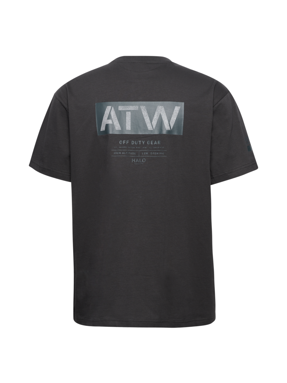 HALO GRAPHIC T-SHIRT, RAVEN, packshot