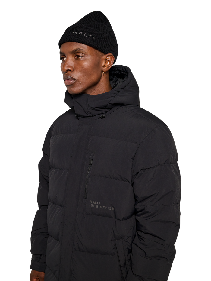 HALO MOUNTAIN DOWN JACKET, BLACK, model