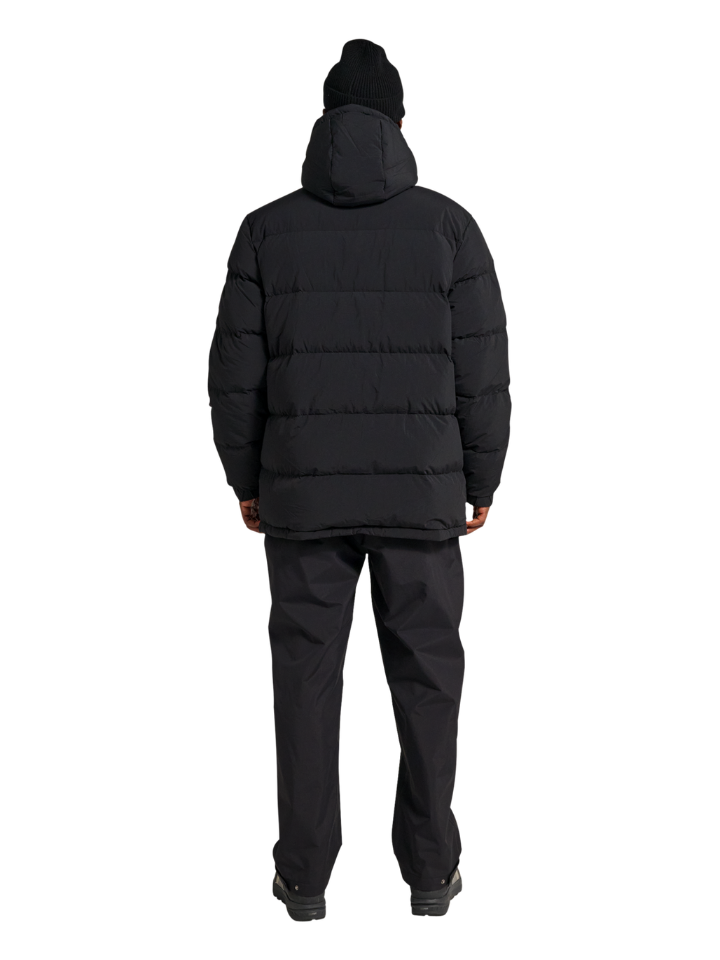 HALO MOUNTAIN DOWN JACKET, BLACK, model