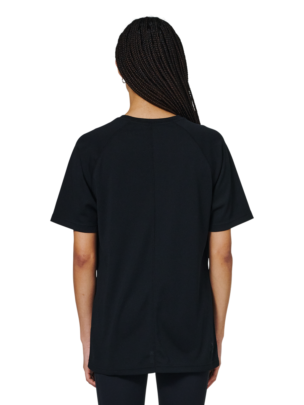 HALO SORONA T-SHIRT, BLACK, model