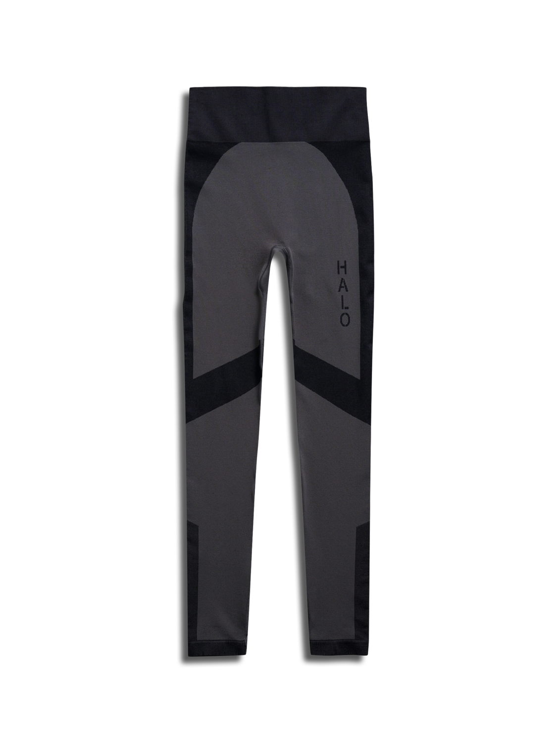 HALO WOMENS SEAMLESS TIGHTS, BLACK, packshot