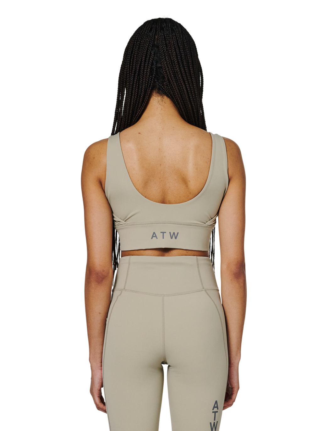 HALO WOMEN TRAINING BRA, SENECA ROCK, model